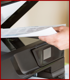 Printer Being Used